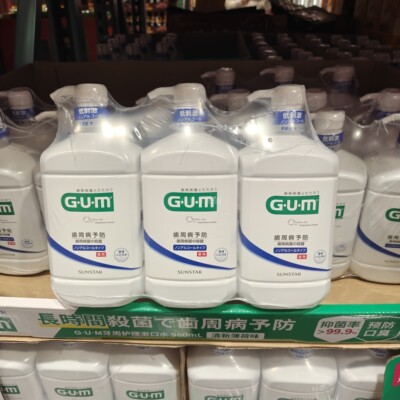 G·U·M日本进口抑菌防蛀漱口水