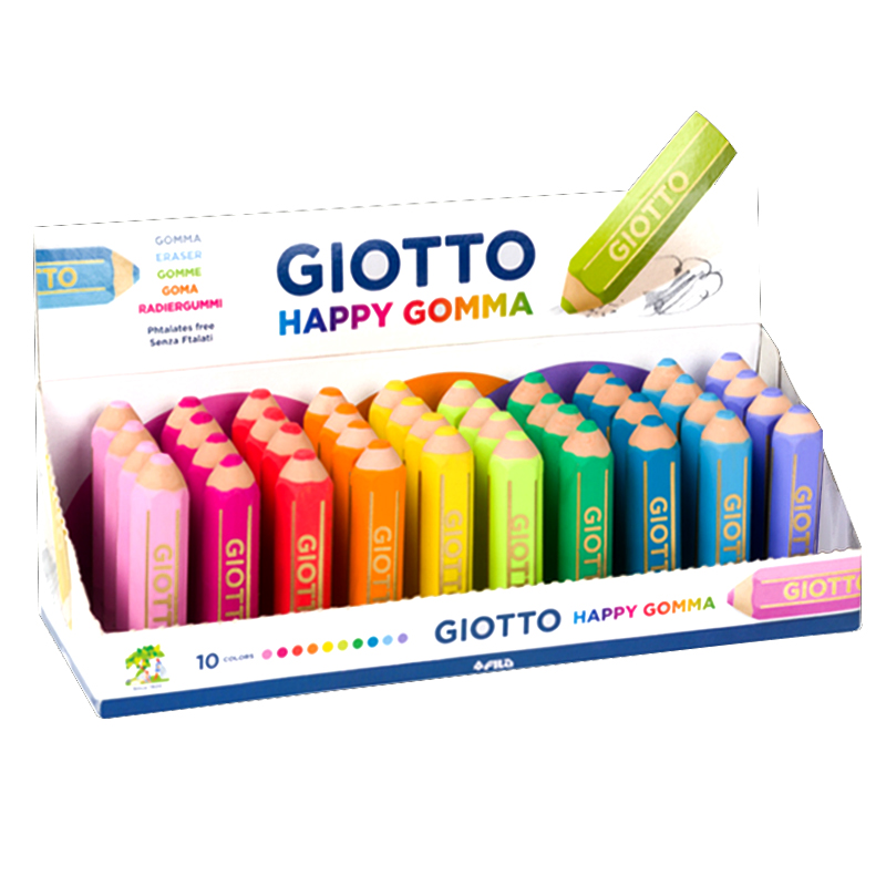意大利进口GIOTTO彩虹橡皮可爱学生学习铅笔橡皮擦套装十色齐多创意卡通儿童美术文具学习用品不留痕小幼儿园|msdalam kategori Kamus elektronik/buku kertas elektronik/alat tulis, bekalan sekolah setiap hari, pemadam - dari Buy2taobao.com untuk memberikan perkhidmatan ejen Taobao profesional membeli