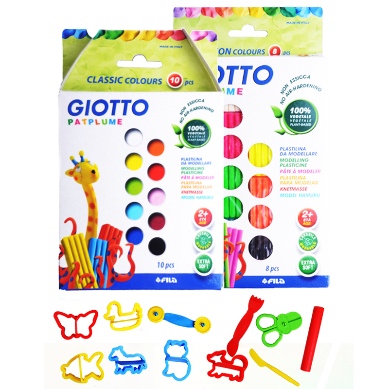 GIOTTO橡皮泥意大利进口 安全环保儿童小学生轻粘土 手工制作diy|msdalam kategori Toy/bayi/teka-teki/blok bangunan/model, Choi lumpur/Clay/tanah liat Fimo, Choi lumpur/plastisin - dari Buy2taobao.com untuk memberikan perkhidmatan ejen Taobao profesional membeli