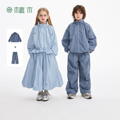 男童女童套装 2025新款 儿童套装 植木童装 秋冬中大童套装 儿童两件套