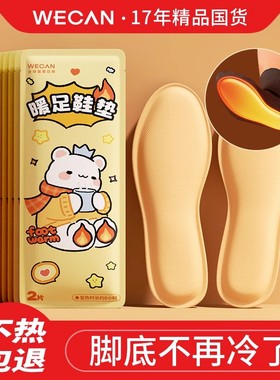 发热鞋垫女自发热暖脚贴自发热男女可行走冬季保暖足贴暖脚底1641
