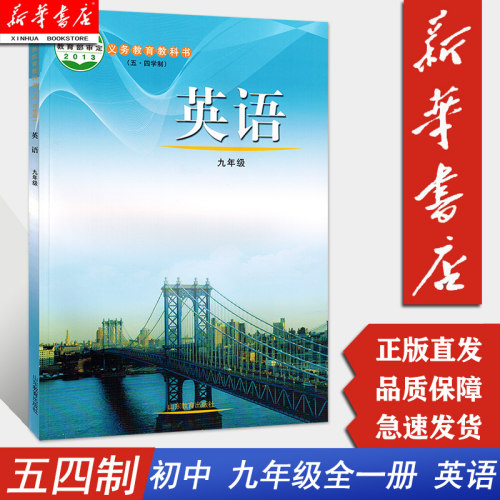 五四学制九年级全一册英语鲁教版
