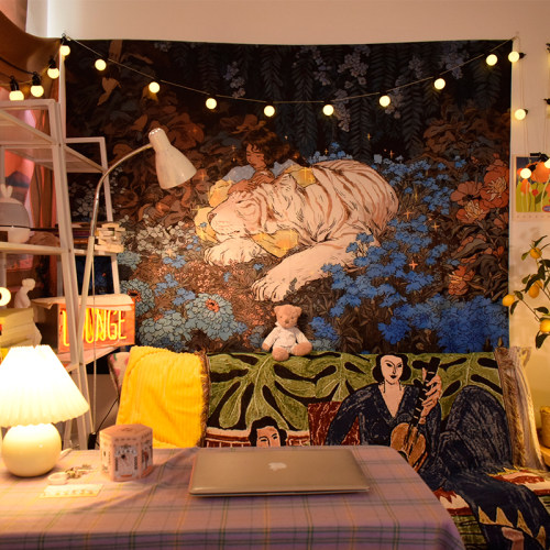 GALA 抖音背景布ins挂布卧室床头装饰布宿舍墙布出租屋挂布大定制