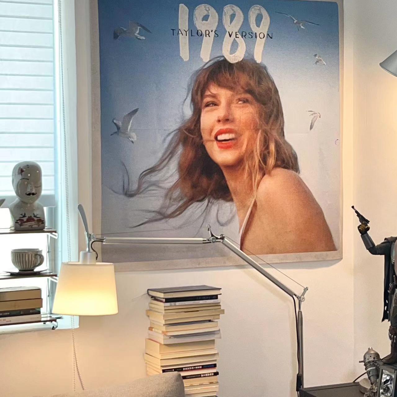 GALA自制 Taylor Swift 霉霉挂布周边海报床头挂布卧室改造背景布