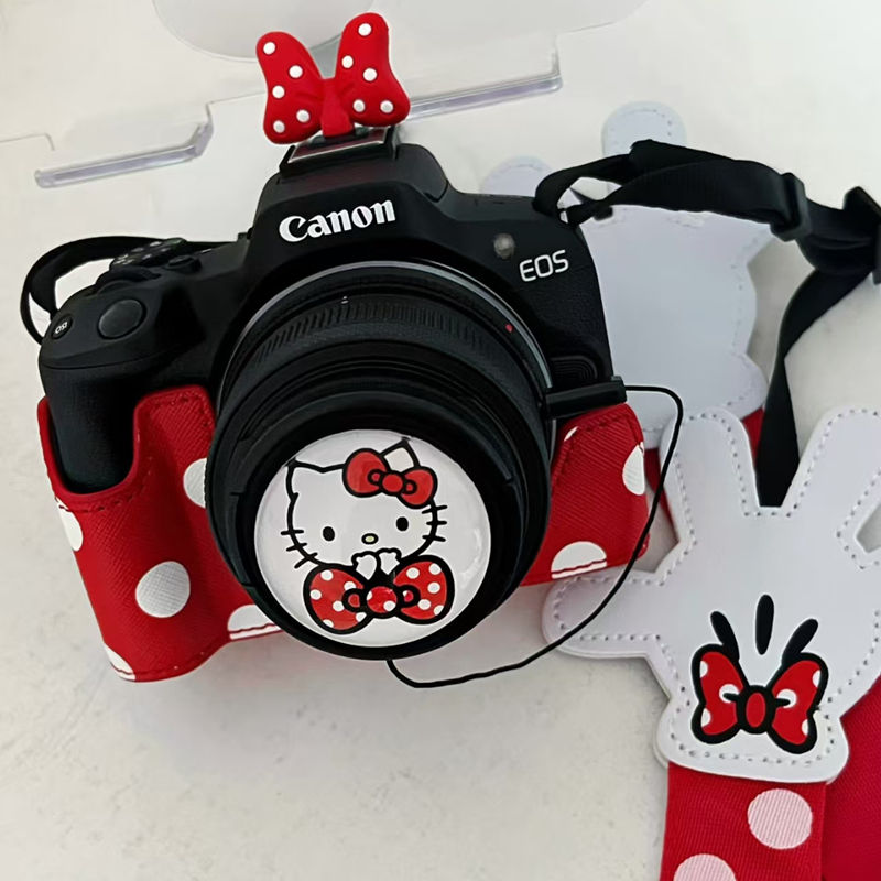 适用于索尼ZVE10佳能R50R50VR10R6R7200DR8R10相机底座保护套半套
