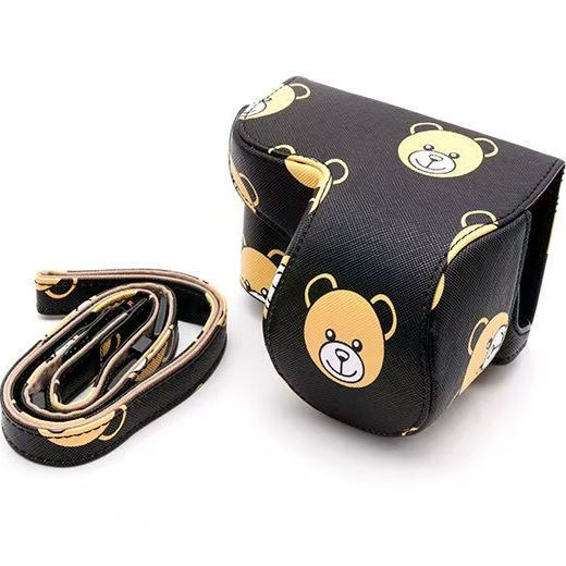 适用于佳能M6M50相机包富士XT200XT30相机套保护套皮套可爱