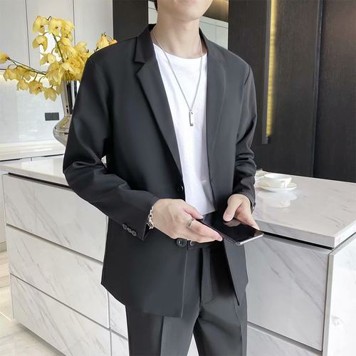 春季休闲西服套装商务修身正装