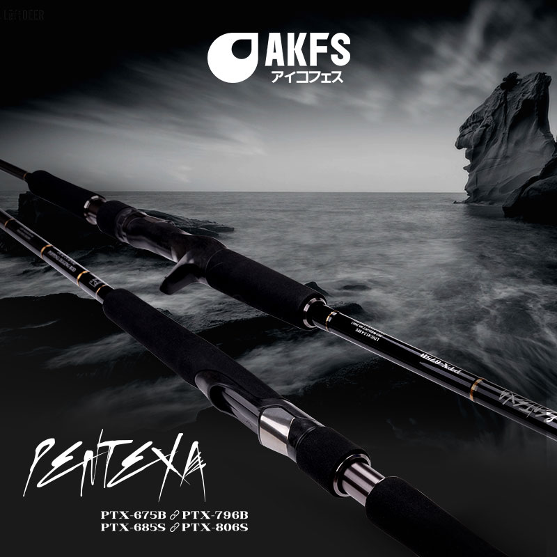 爱克飞丝路亚海钓竿多节便携鱼竿