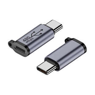 手机充电转接头lighting转typec转换器梯形安卓micro转接口mini usb笔记本电脑平板车载记录仪数据线转换头