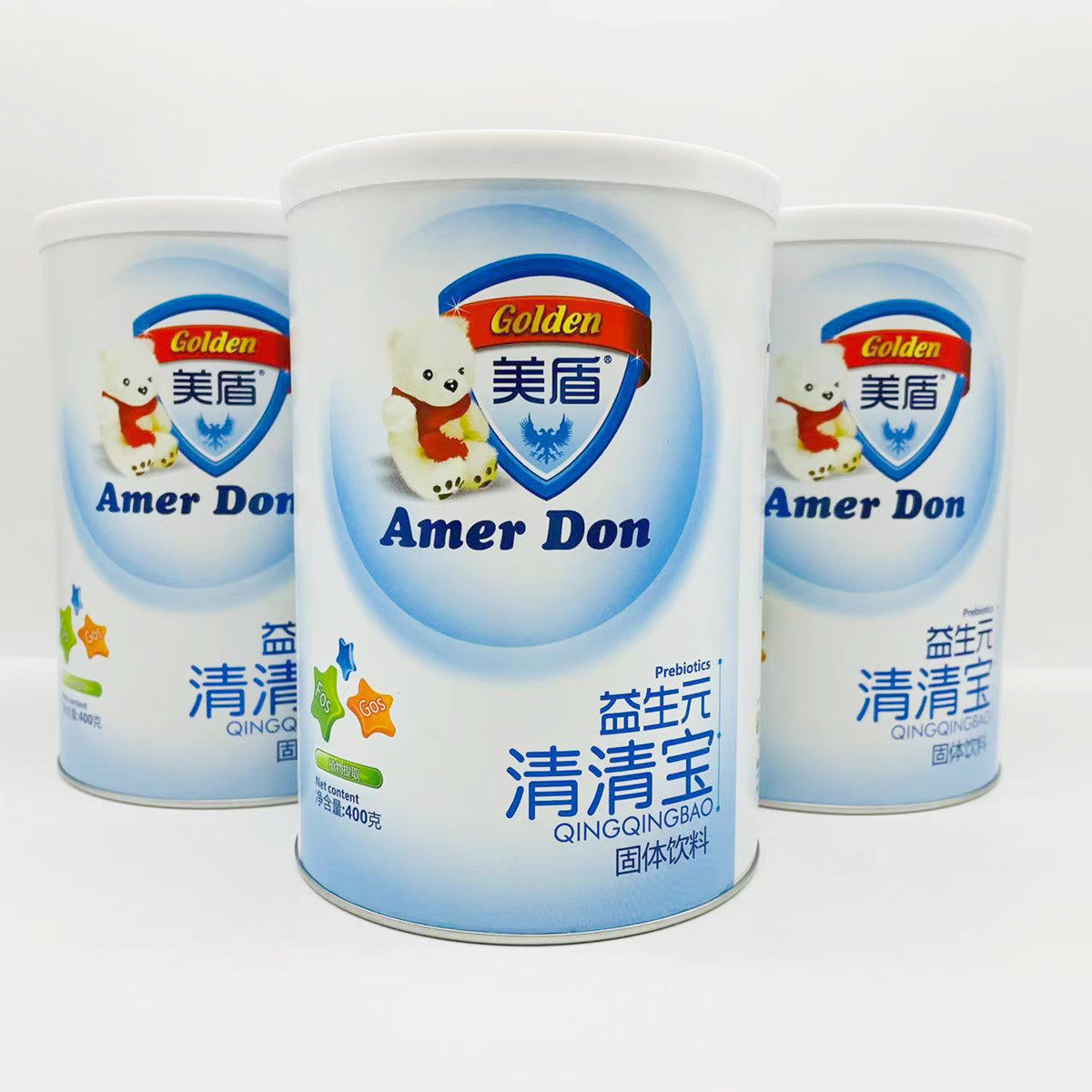 3罐400克美盾益生元菊花晶清清宝图片