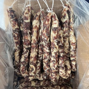 整挂3斤安徽特产香肠腊肠农家diy腊味散装特产正宗自制腊肉香肠