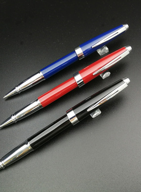 美国CROSS/高仕绅雅系列塑料笔杆纯色宝珠笔 签字笔 红蓝黑多色