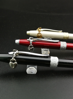 CROSS高仕新世纪系列浪漫心吊坠特别版原子笔圆珠笔带盒清库甩卖