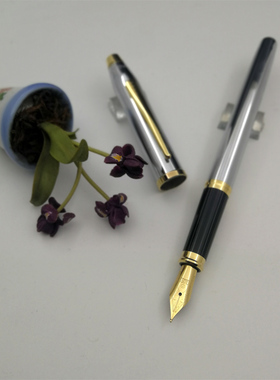 美国CROSS高仕新世纪系列金铬/亮铬钢笔墨水笔带盒吸墨器清库甩卖