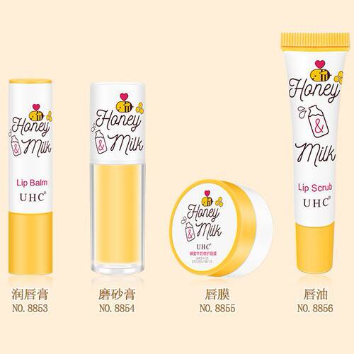新款推荐蜂蜜牛奶唇膏滋润补水唇部磨砂膏去死皮唇油女学生款滋润