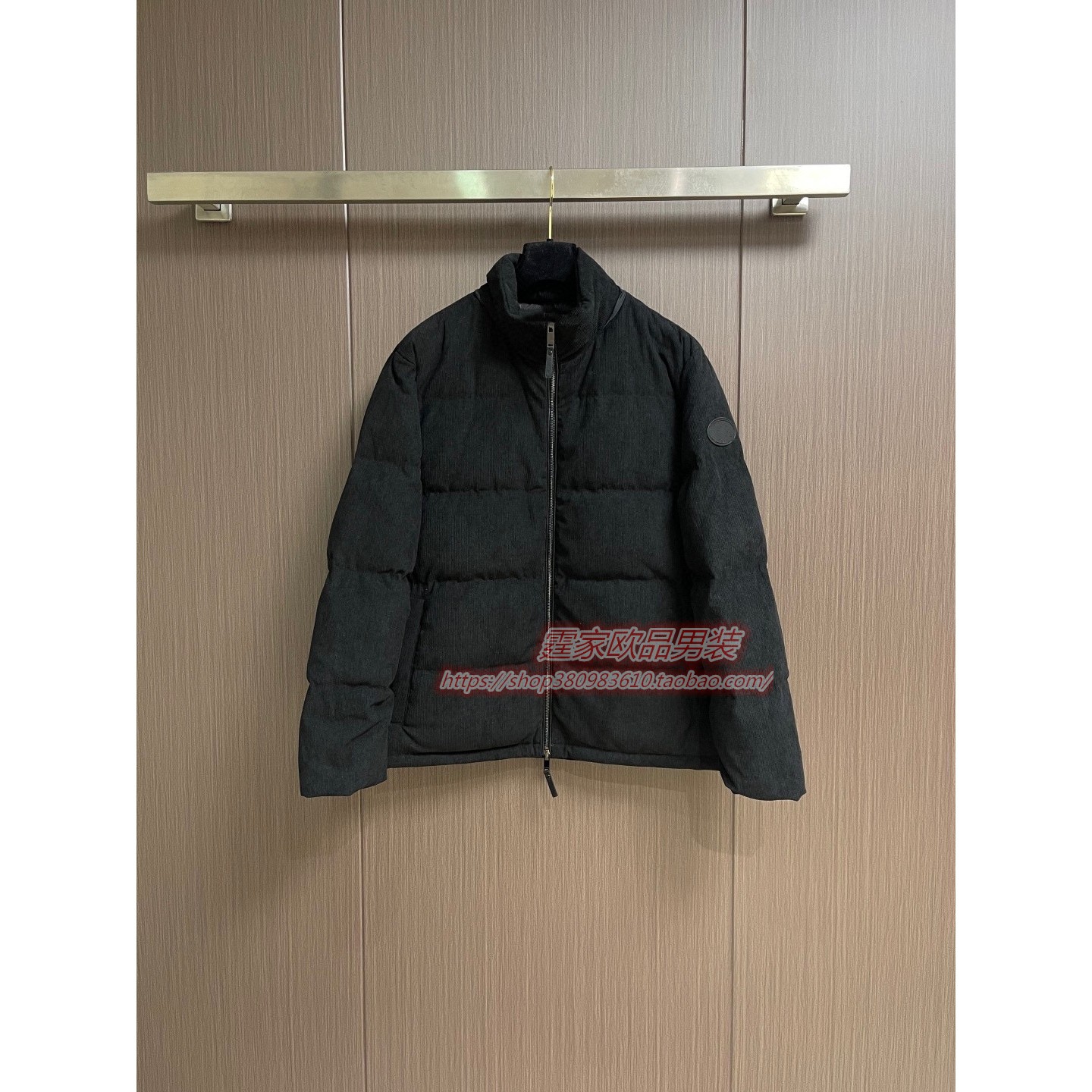 男士冬季户外帅气拉链新款羽绒服