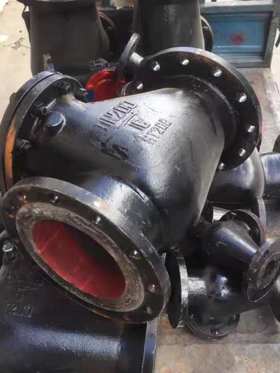 h44t-16 旋启式止回阀 铸铁 法兰 单向逆止阀旋启止回阀dn50