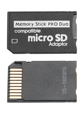 批发TF转MS记忆棒 MICRO SD卡套小卡转接卡相机游戏PSP马甲适配器