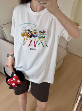 夏季美少女战士短袖睡衣女款休闲