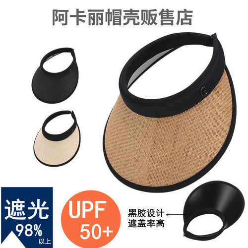 扛晒小黑伞UPF50+！防紫外线帽