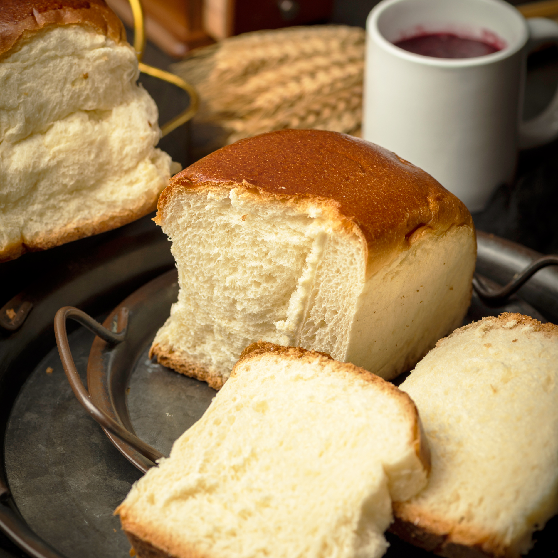 【胜武食品】酵香老面包220g*4袋