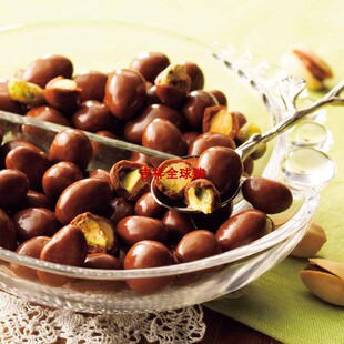 现货 日本代购北海道 royce 加利福尼亚开心果夹心巧克力豆 130g