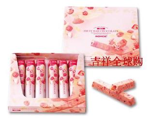 草莓樱花 chocolate 巧克力抹杏仁棒棍 bar 日本ROYCE巧克力fruit