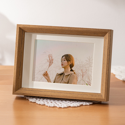 木质相框摆台高级感空框