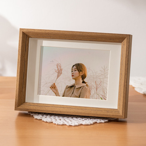 木质相框摆台高级感空框