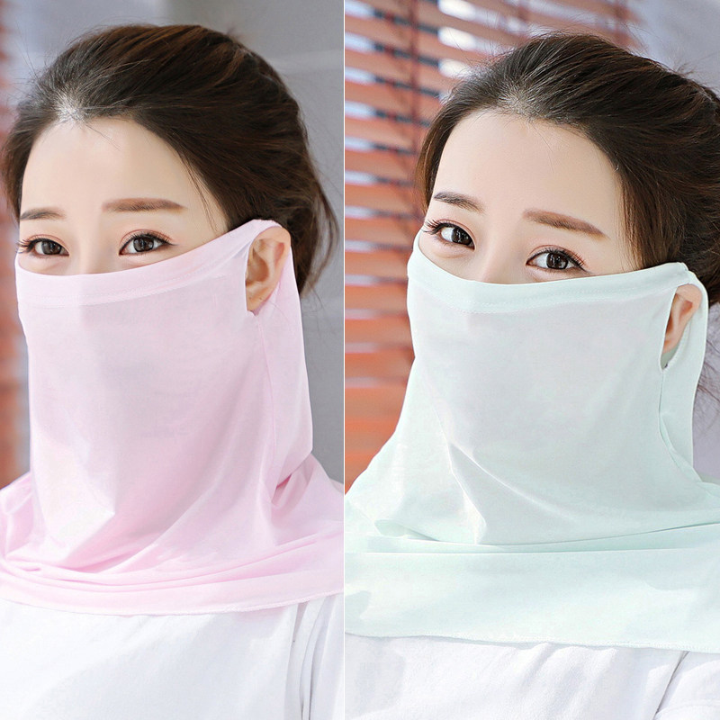 防晒口罩女夏季防紫外线透气夏天面罩开骑车面纱遮阳护颈脖子全脸|msdalam kategori rumah harian, Peralatan perlindungan, topeng - dari Buy2taobao.com untuk memberikan perkhidmatan ejen Taobao profesional membeli