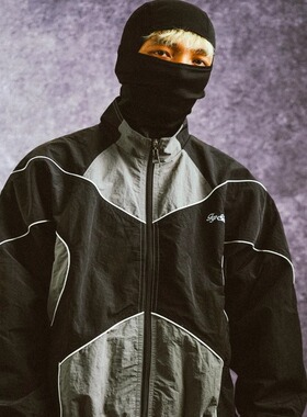 FCP skateco. RETRO TRACK JACKET 美式复古街头滑板街舞运动夹克