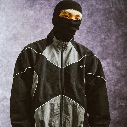 FCP skateco. RETRO TRACK JACKET 美式复古街头滑板街舞运动夹克
