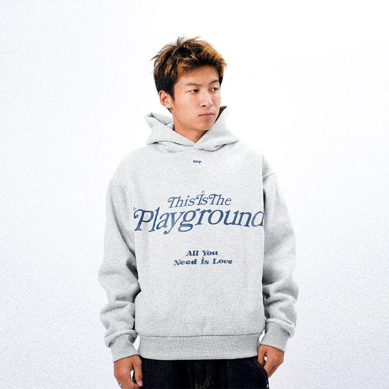 FCP美式街头滑板连帽卫衣宽松