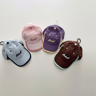 MOGUJ婴童帽子2026春夏新款ins速干棒球帽男童遮阳防晒宝宝鸭舌帽