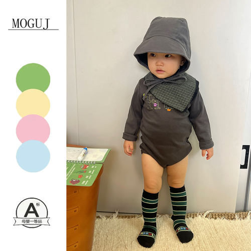 婴儿衣服夏季薄款2025屁衣爬服