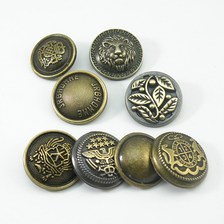 复古金属扣子英伦西装呢大衣纽扣