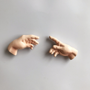 新款恶搞名画创世纪上帝之手创意冰箱贴磁贴