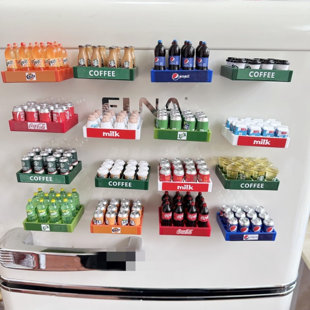 可乐雪碧一打系列冰箱贴咖啡磁力贴韩国ins仿真饮料磁吸装饰磁铁,家居饰品,冰箱贴,淘宝优惠券,粉丝福利购,淘宝优惠卷