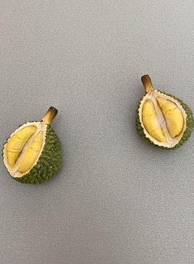 4个包邮ins仿真榴莲手绘冰箱贴