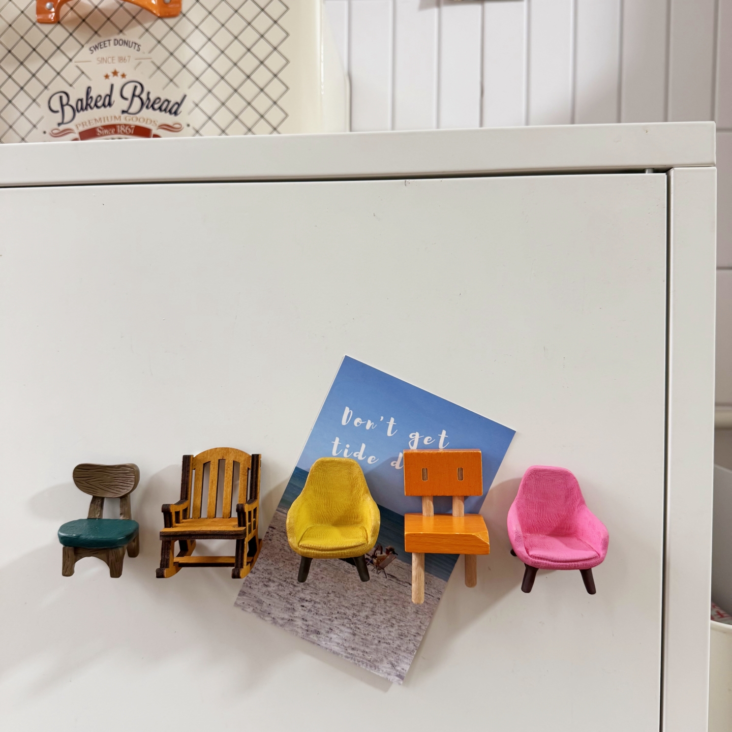 创意可爱沙发冰箱贴磁力贴ins韩国洞洞板入户门家居装饰磁吸磁贴