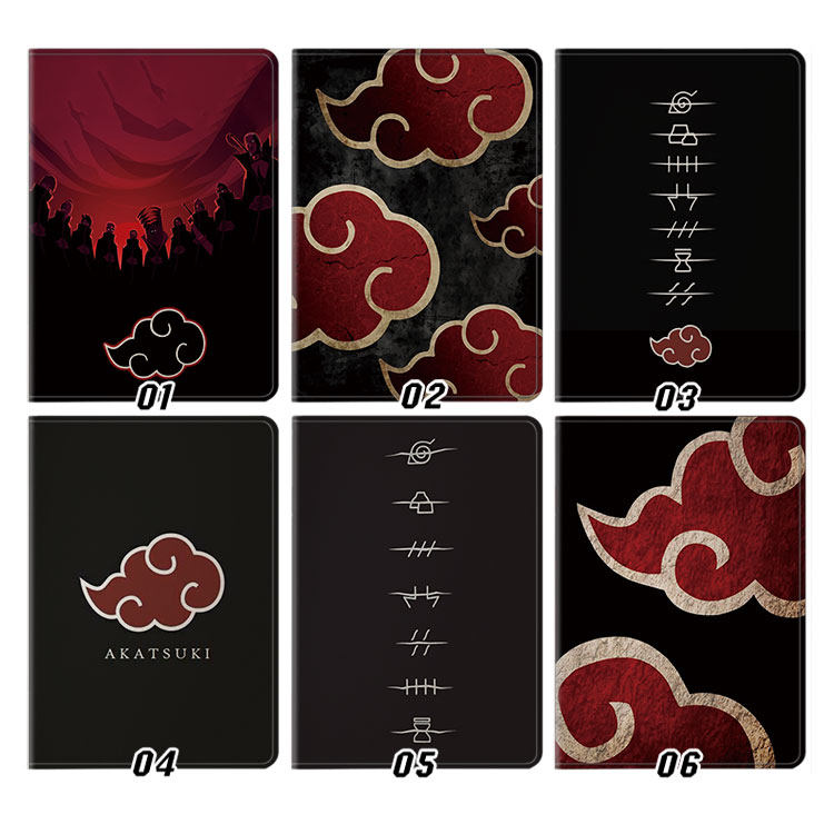 晓组织 红云 火影忍者 适用ipad10.2软air3/4/5第十代保护套matepad pro11笔槽mini5/6小米5pro12.9寸10.9软