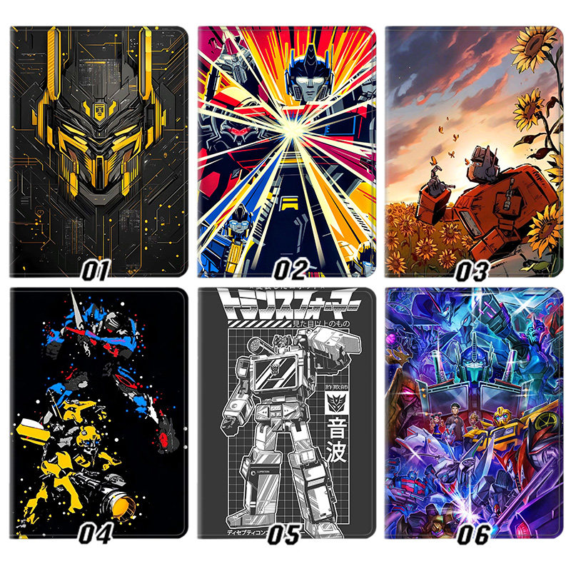 变形金刚 音波 动漫周边外壳适用ipad10.2软air345第十代保护套matepad11笔槽mini6小米7pro13寸10.9荣耀