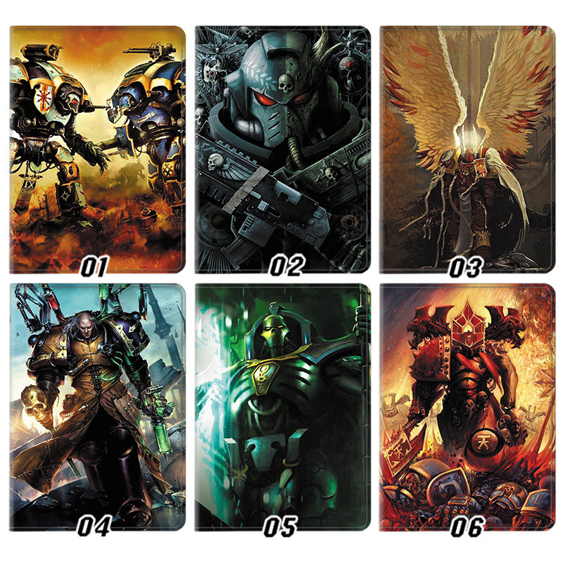 PT834 战锤外壳适用ipad10.2软air345第十代保护套matepad11笔槽mini6小米7pro13寸10.9荣耀9小新联想