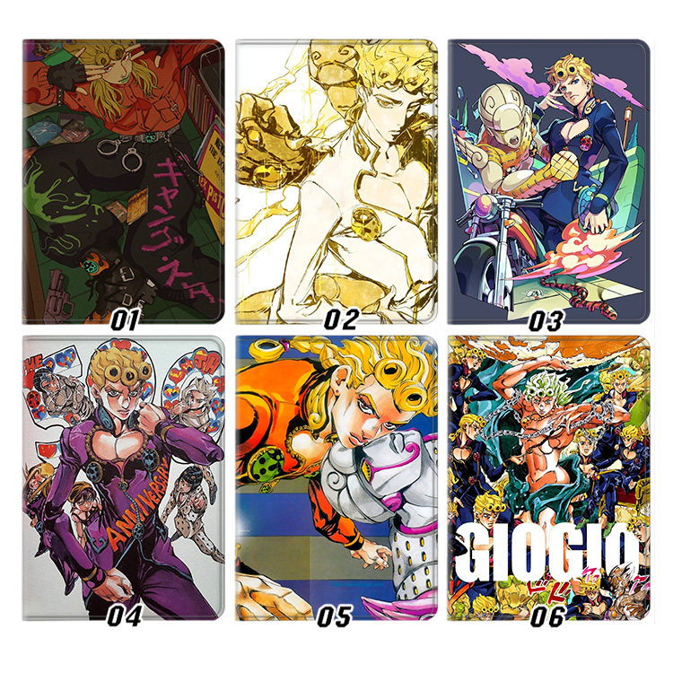 JOJO乔鲁诺乔巴纳适用ipad10.2软air4/5第十代保护套华为matepad pro11笔槽mini5/6小米5pro12.9寸10.9华为M6