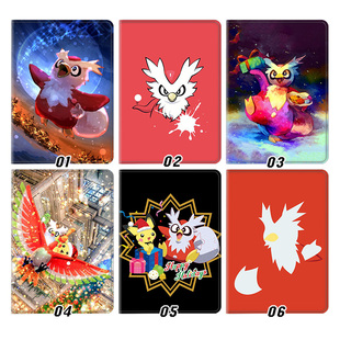 信使鸟 口袋妖怪外壳适用ipad10.2软air3/4/5第十代保护套matepad pro11笔槽mini5/6小米56pro12.9寸10.9荣耀