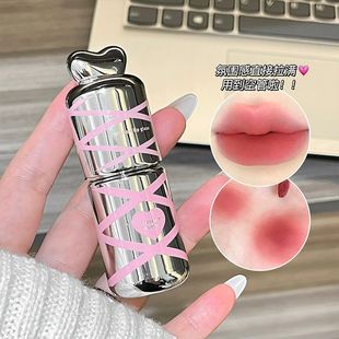 感官派对轻雾浓郁锁色唇泥丝绒雾面哑光防水易上色不沾杯显白唇釉