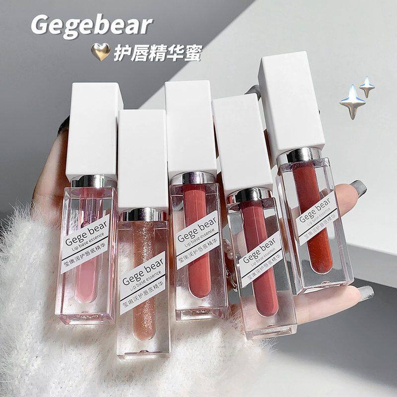 Gegebear莹嫩护唇底滋润水光湿润保湿补水有色唇部唇蜜唇釉口红女