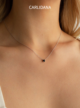 爪镶水晶钛钢ipg14k十字链女