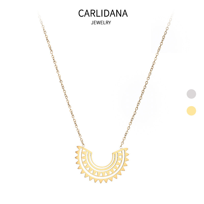 IPG14K金小众设计埃及巴比伦风项链法国时尚欧风极简性冷淡型首饰