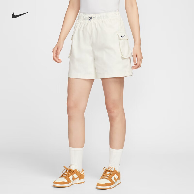 Nike耐克短裤女2025年夏季新款工装透气运动休闲五分裤IH9273-047